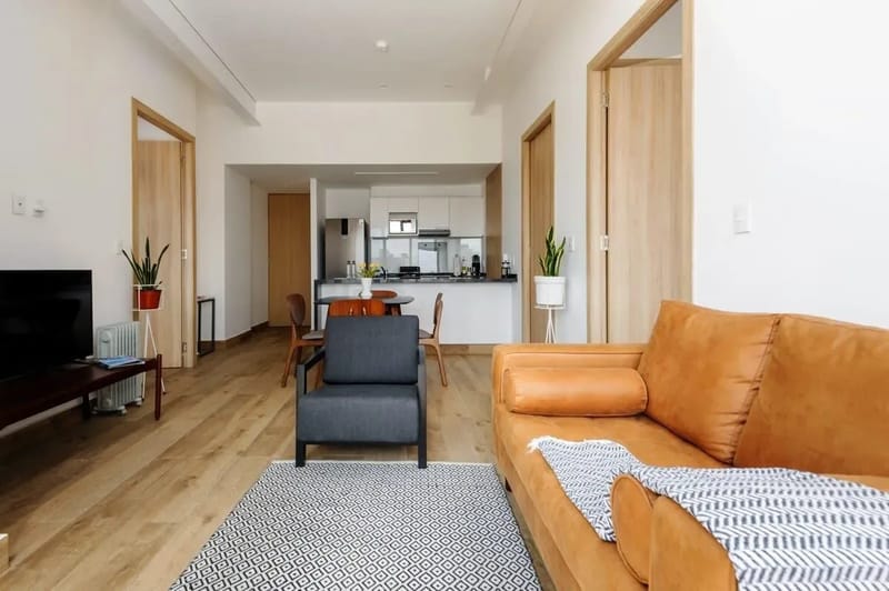 Compact 2BR in Cuauhtémoc