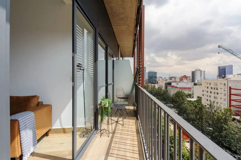 Compact 2BR in Cuauhtémoc