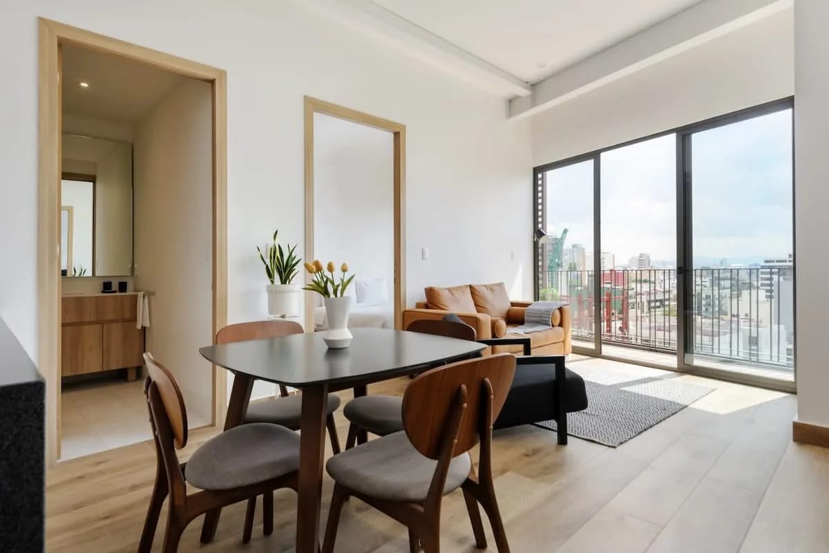 Compact 2BR in Cuauhtémoc