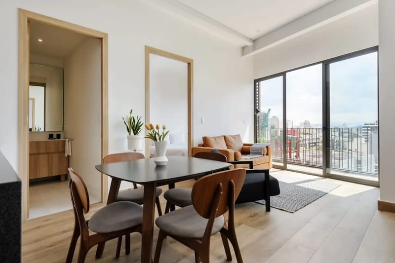 Compact 2BR in Cuauhtémoc