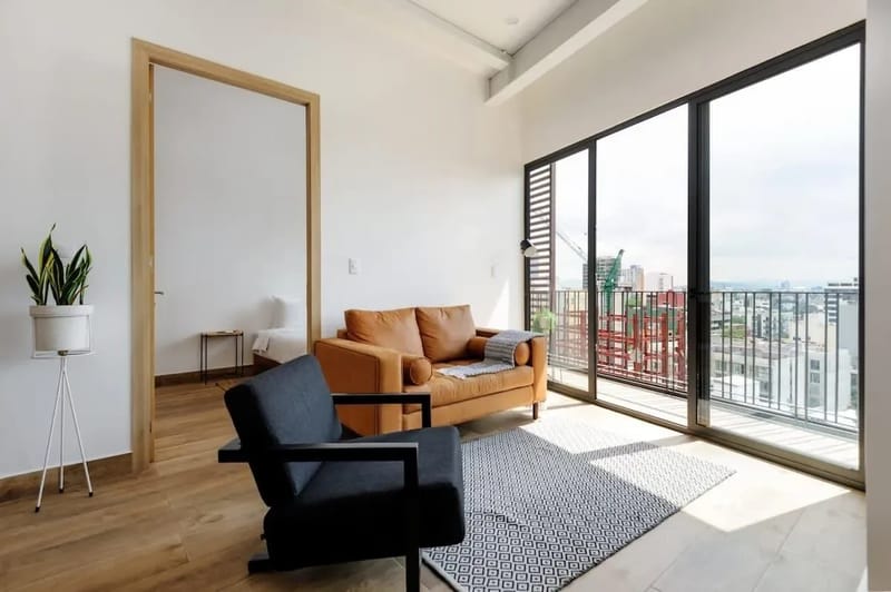 Compact 2BR in Cuauhtémoc