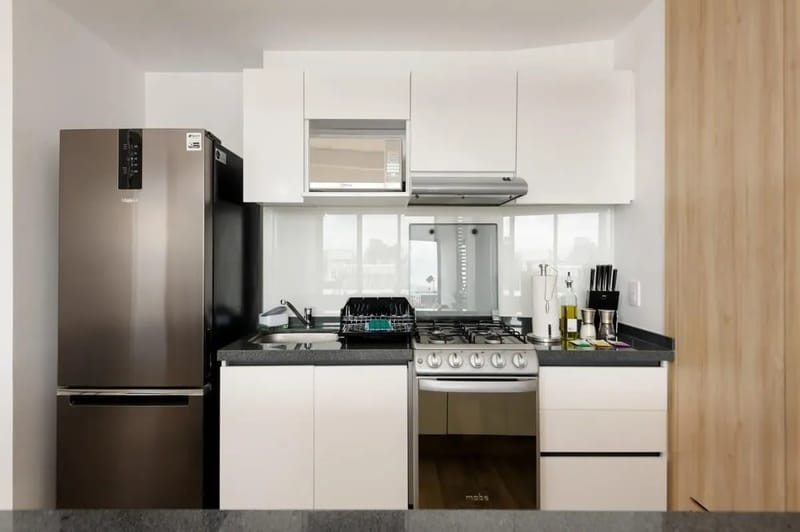 Compact 2BR in Cuauhtémoc
