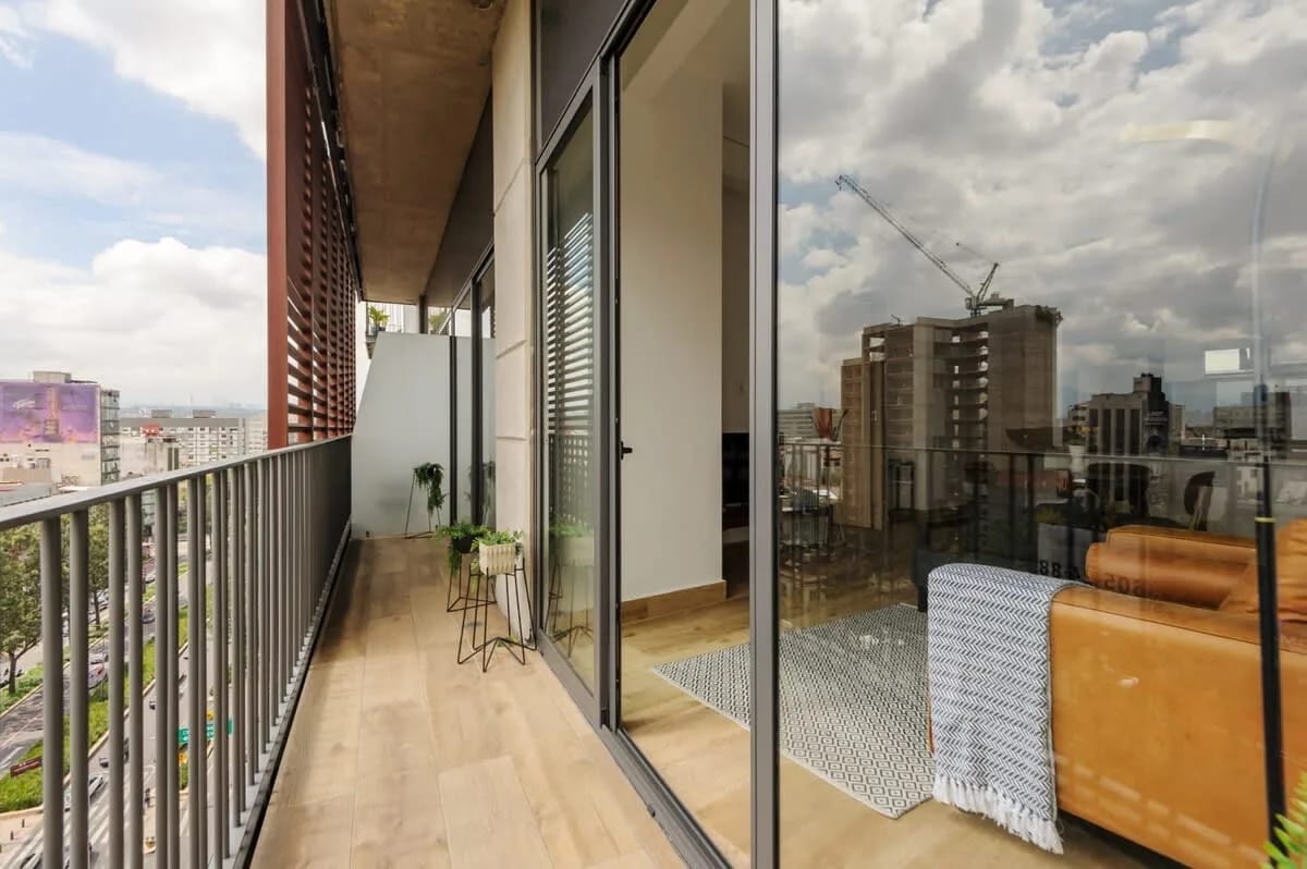 Compact 2BR in Cuauhtémoc
