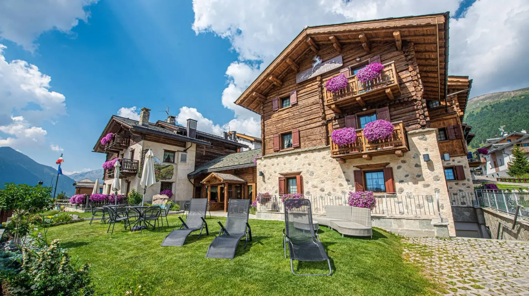 Hotel exterior or guest-area hero image