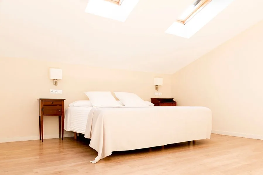 The attic room