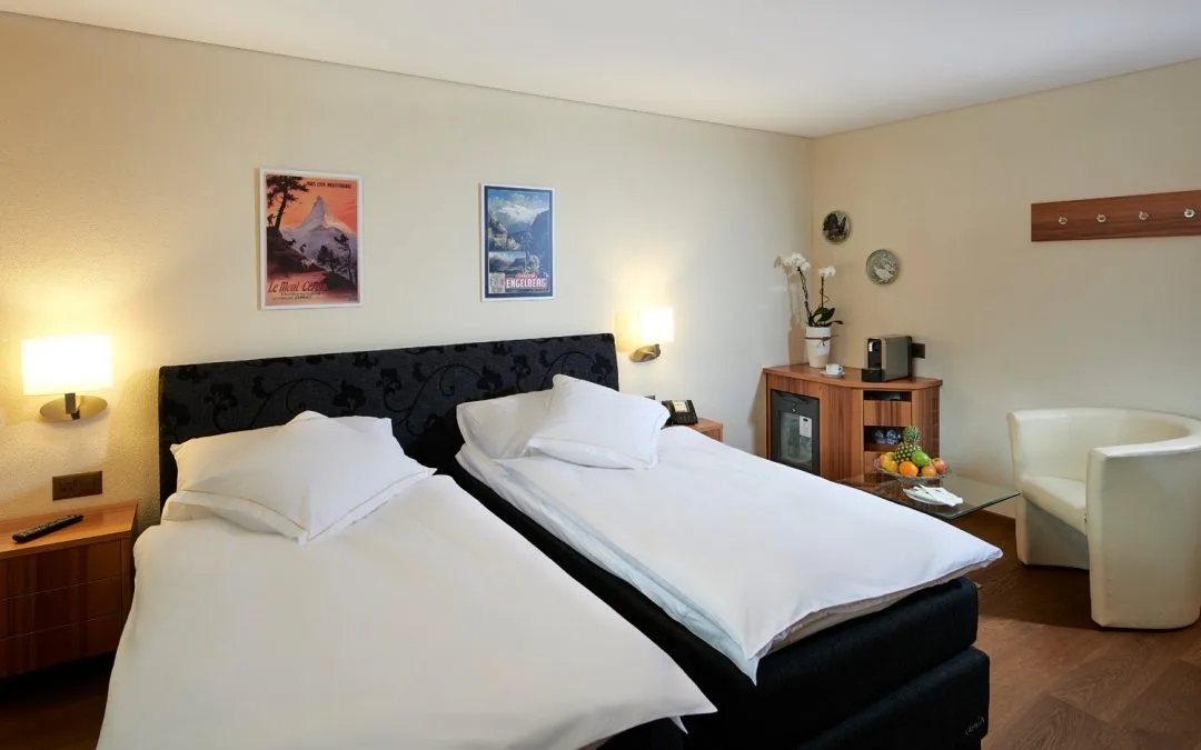 Habitación con dos camas individuales
