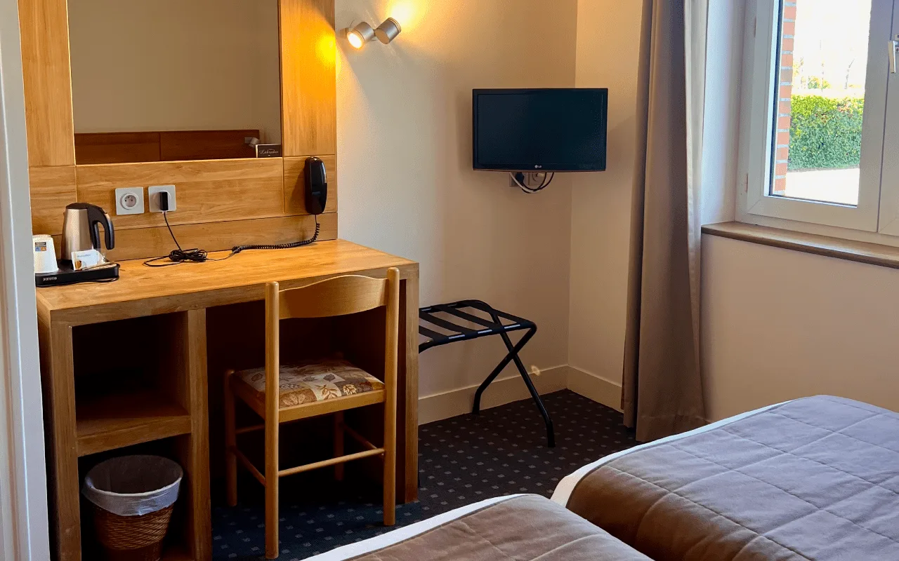 Habitación con dos camas individuales