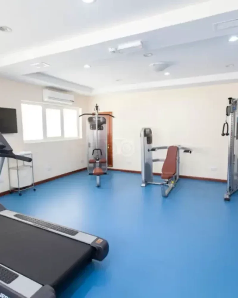 Gimnasio en la azotea