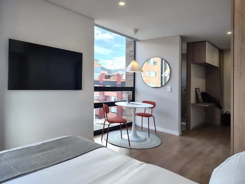Charming Loft in Bogota w/ Gym