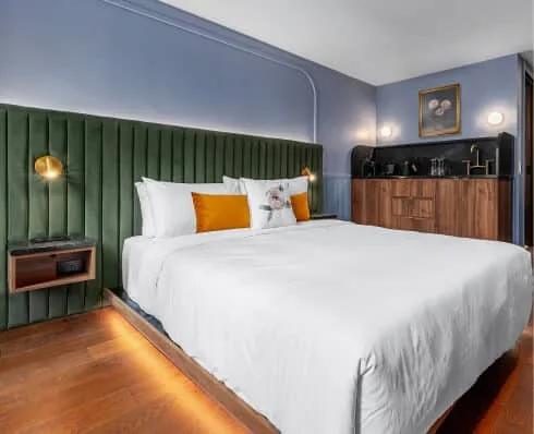 Habitación Prestige con cama queen
