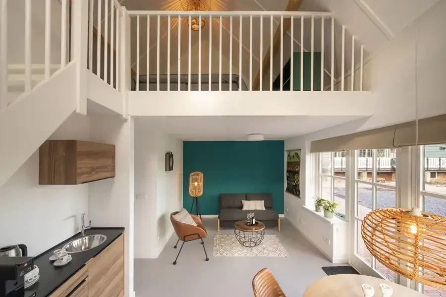 Living area in Studio Kerkuil