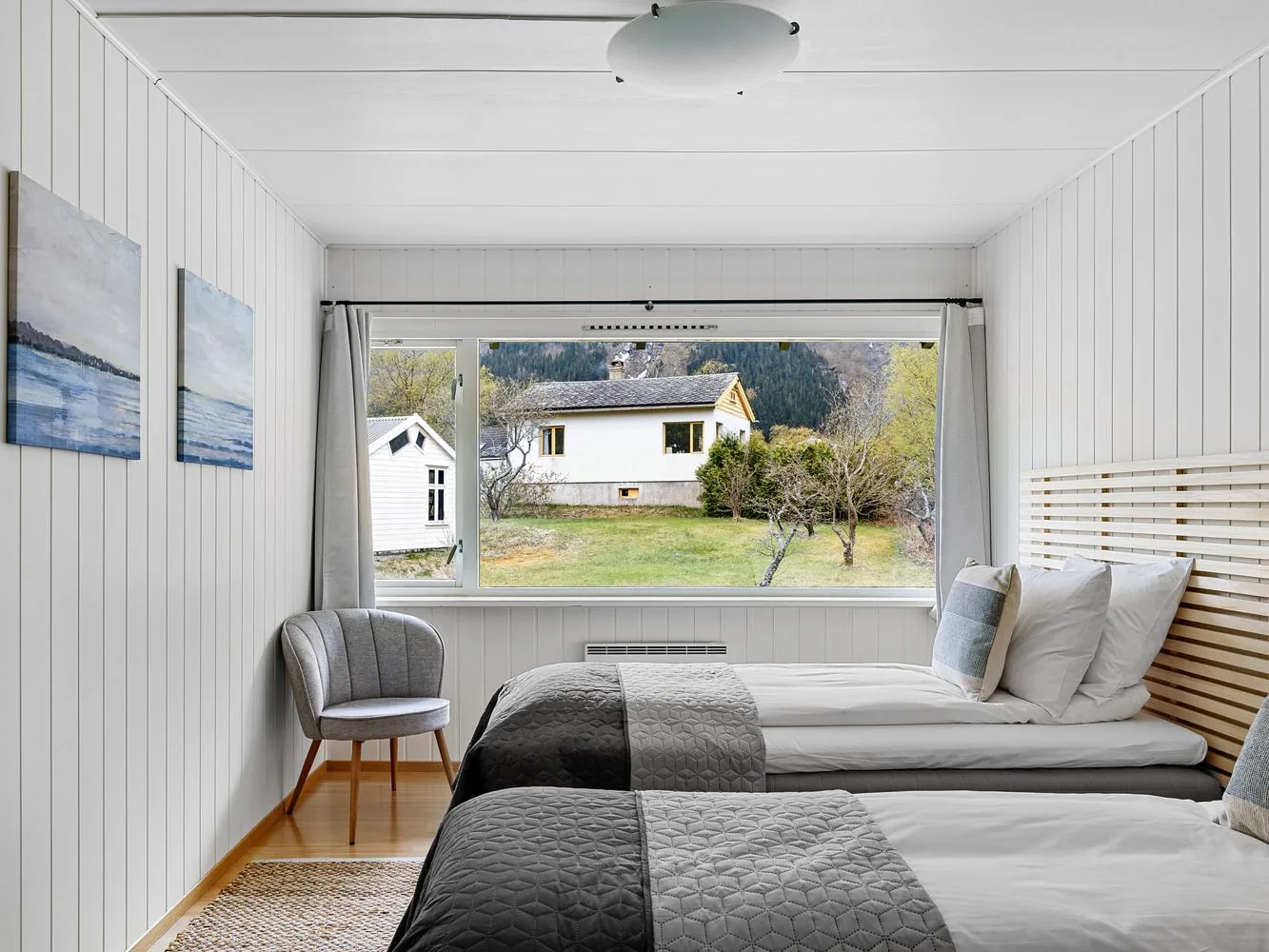 Habitación con dos camas individuales