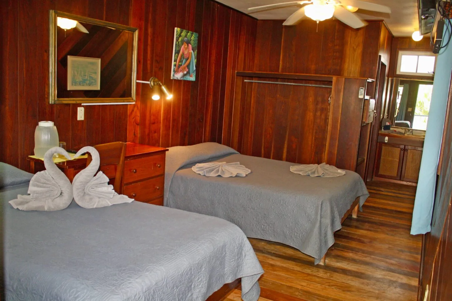 Habitación doble estándar frente a la playa