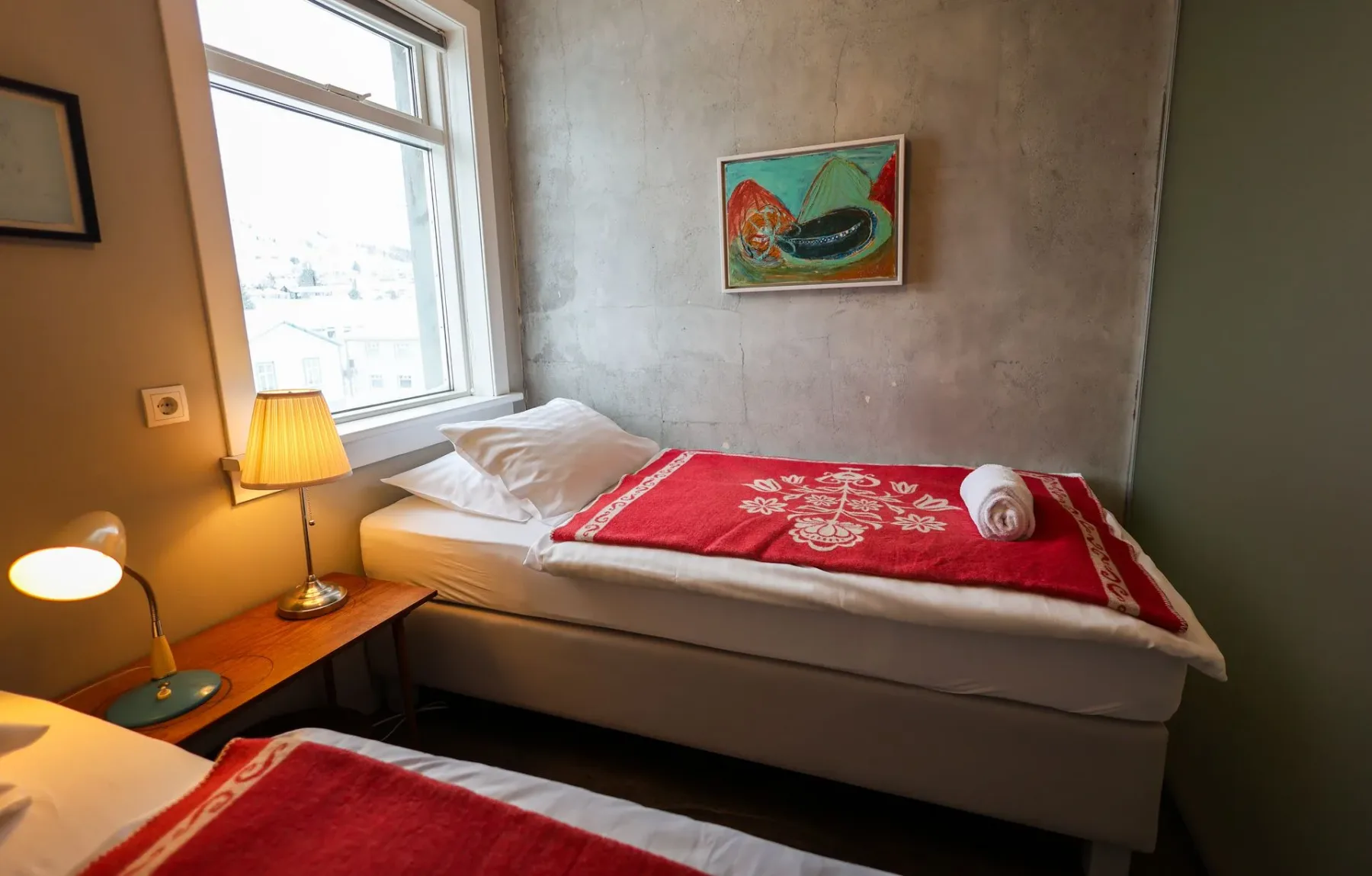 Habitación con dos camas individuales