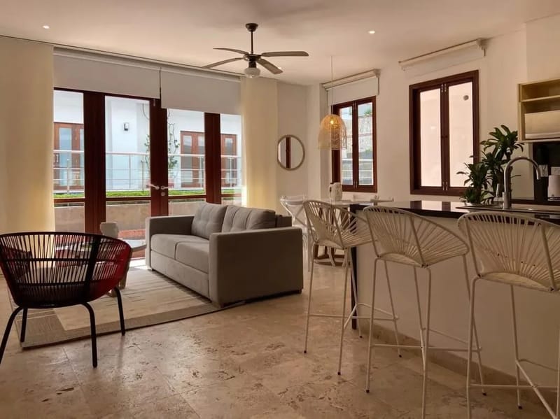 Welcoming 1BR w/ Pool in Ciudad Amurallada