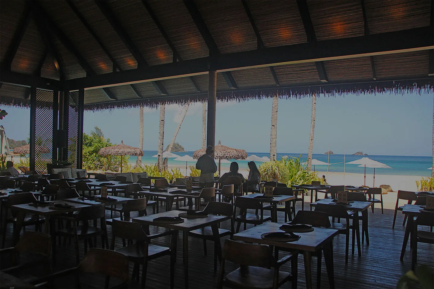 Resort scene