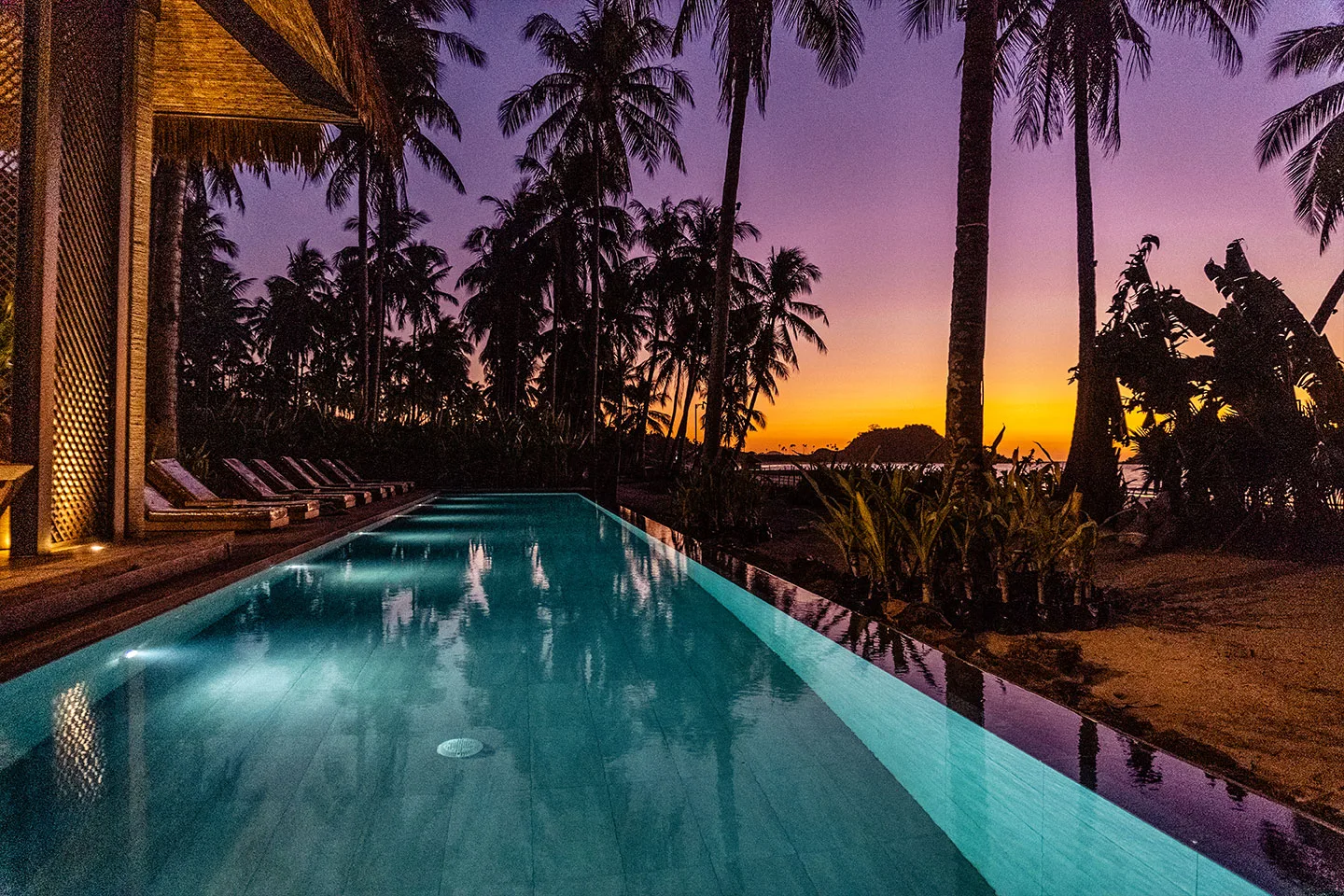 Resort scene