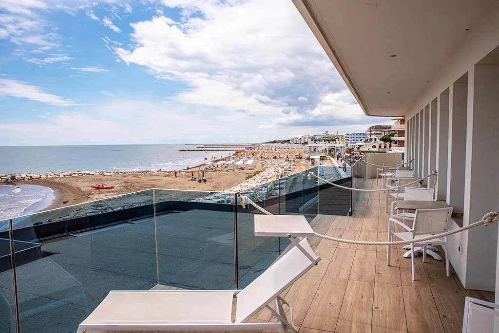 Hotel terrace