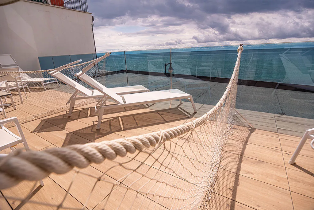 Habitación superior con vistas al mar