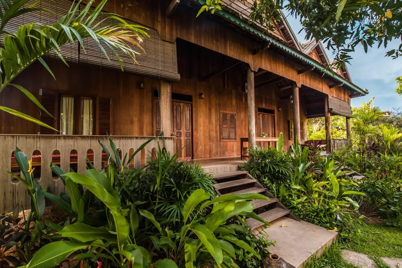 Casa de estilo jemer