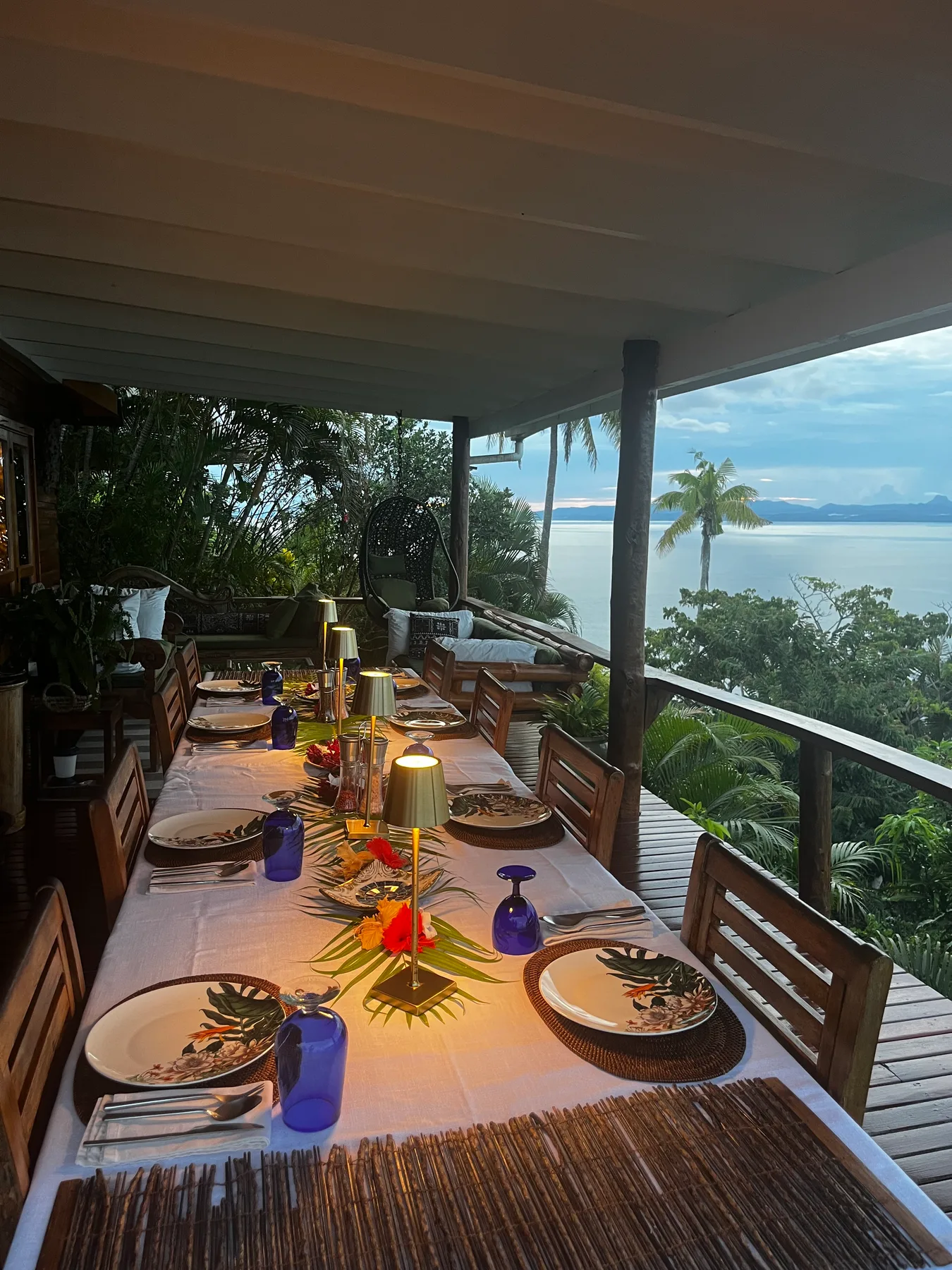 Dining at Naveria Heights Lodge