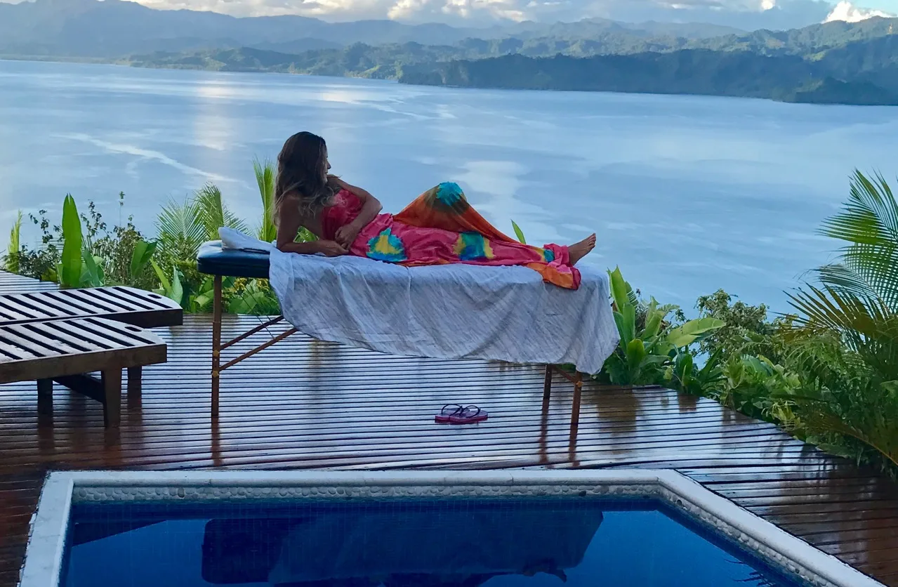 Massage treatment at Naveria Heights Lodge