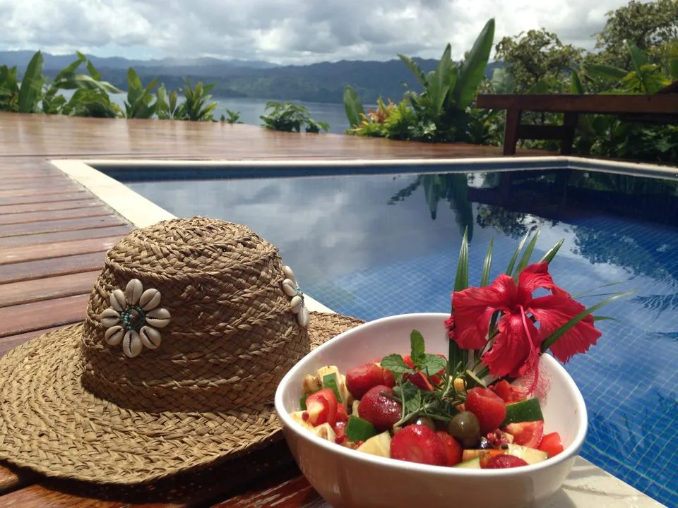 Poolside wellness