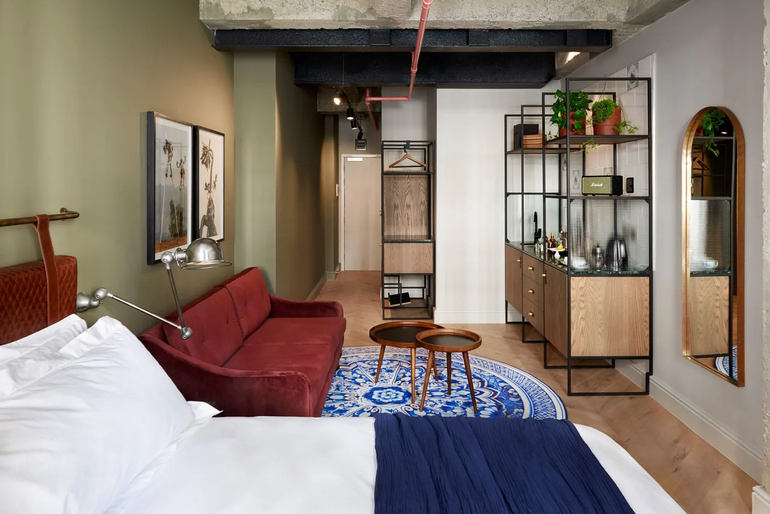 Habitación tipo estudio