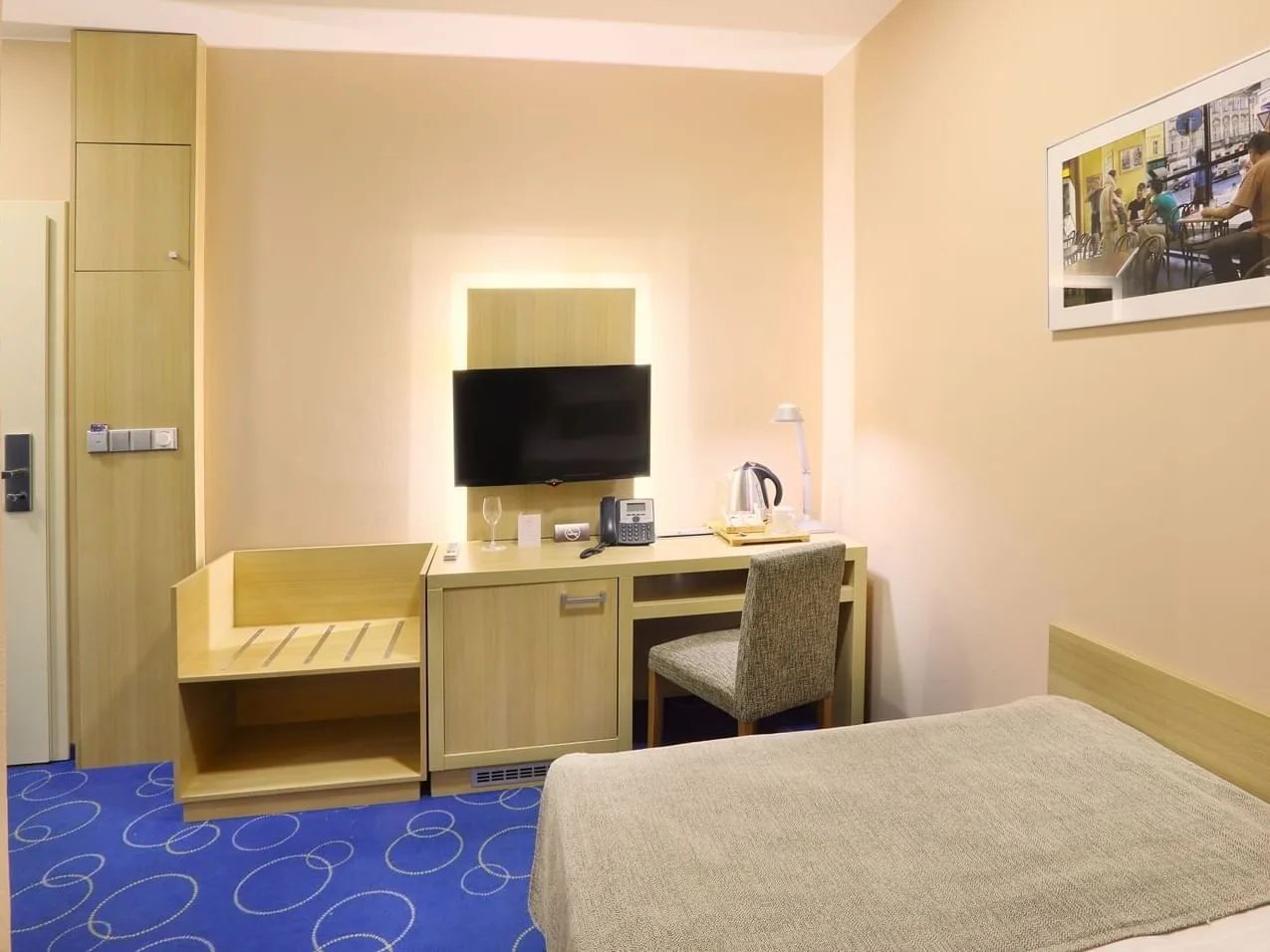 Hotel room interior