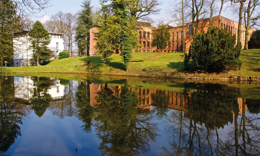 Zonas del parque en Halden.