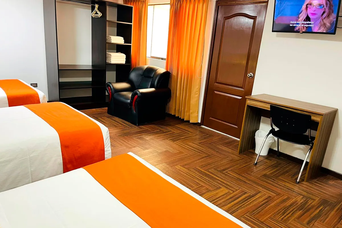 Habitación cuádruple económica