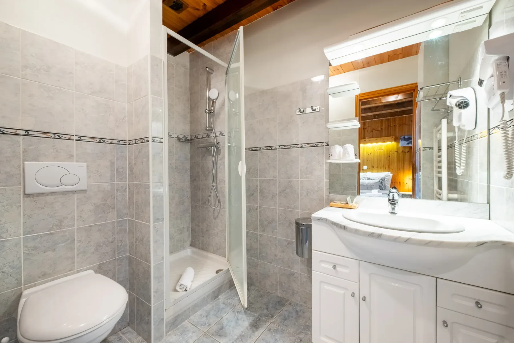 Baño de la habitación