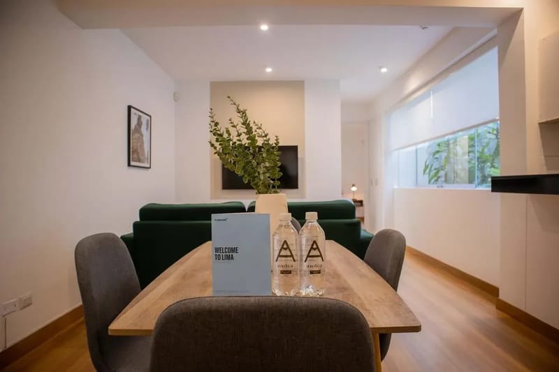 Striking 1BR near Malecon in Miraflores