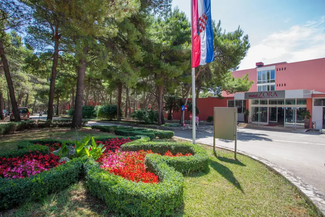 Hotel entrance