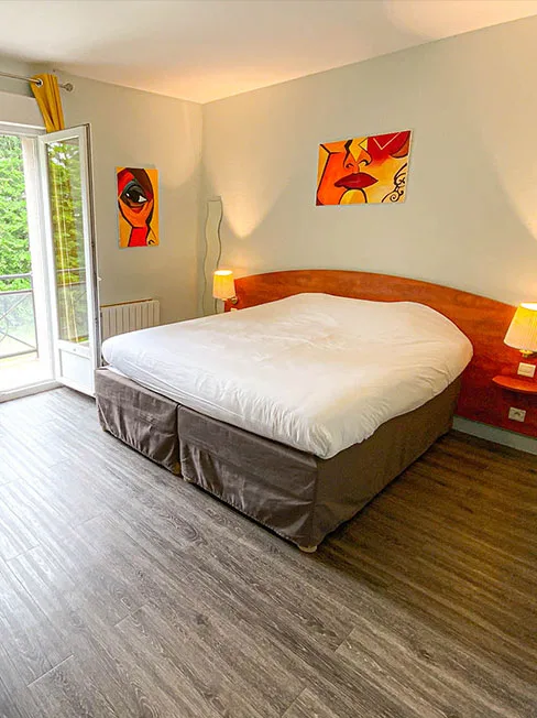 The rooms at Le Tulipier