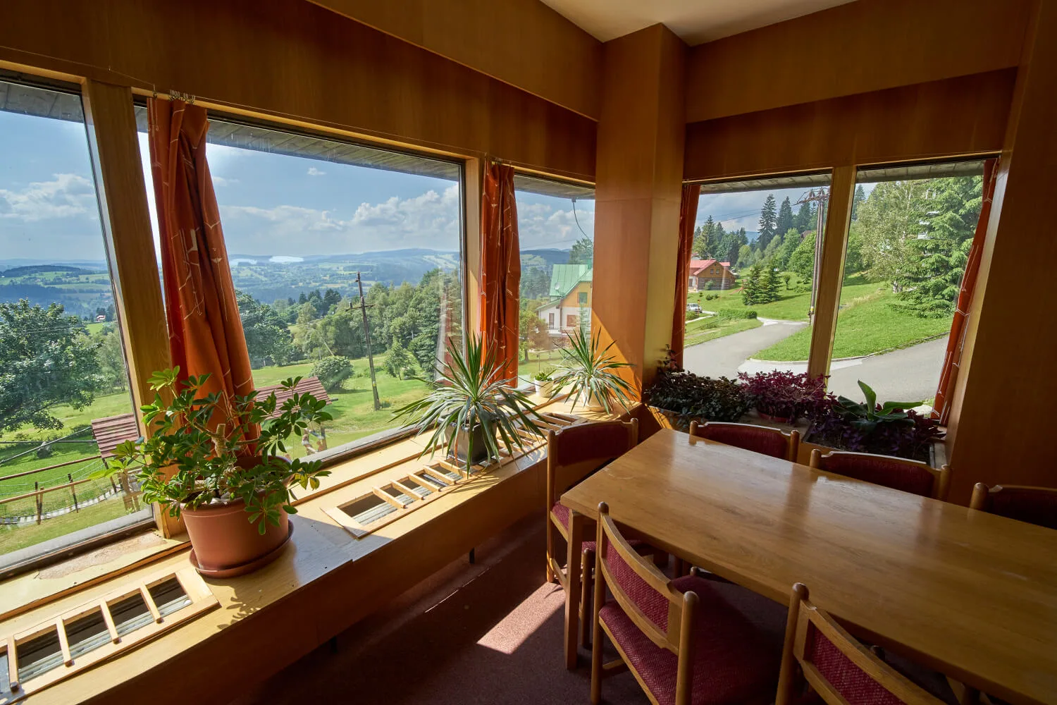 Vista del restaurante