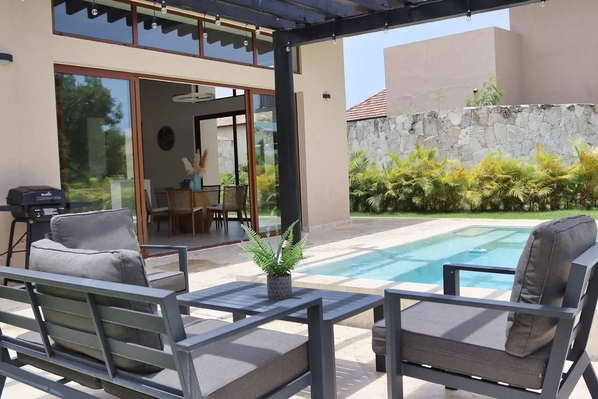Refined 2BR Villa w/Pool at Punta Cana