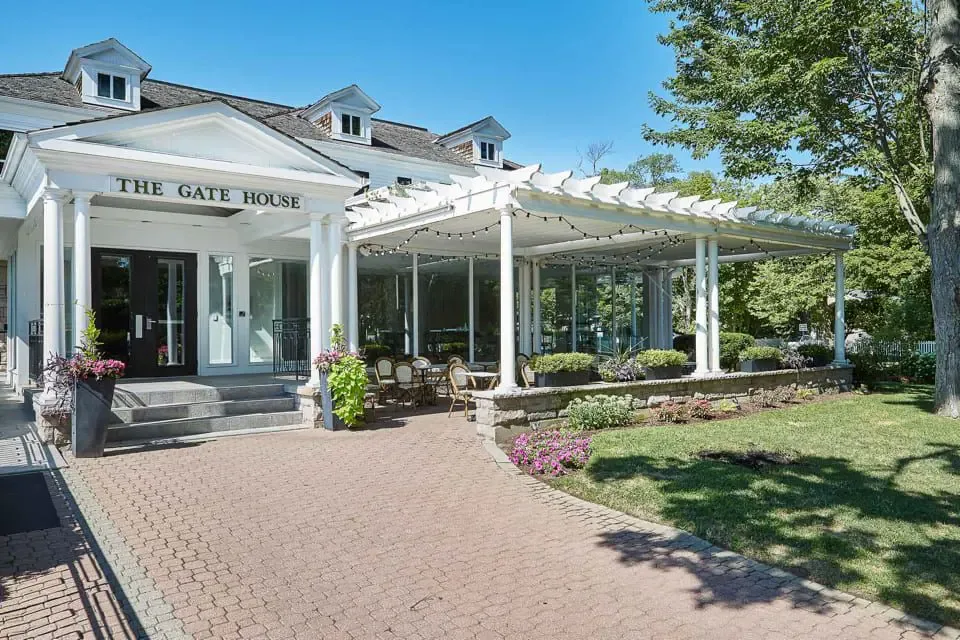 Exterior of The Gate House event venue.
