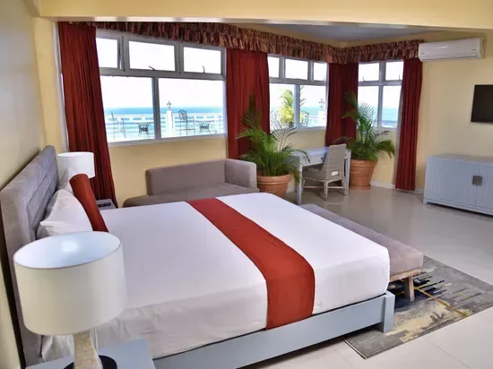 Interior de una habitación deluxe