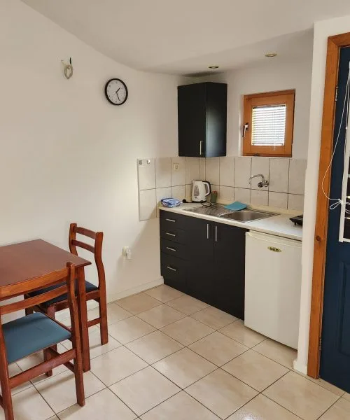 Interior de la casa de huéspedes