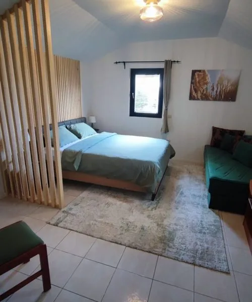 Dormitorio en Chalet Oase