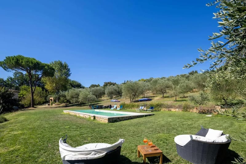 Encantadora torre toscana con piscina privada
