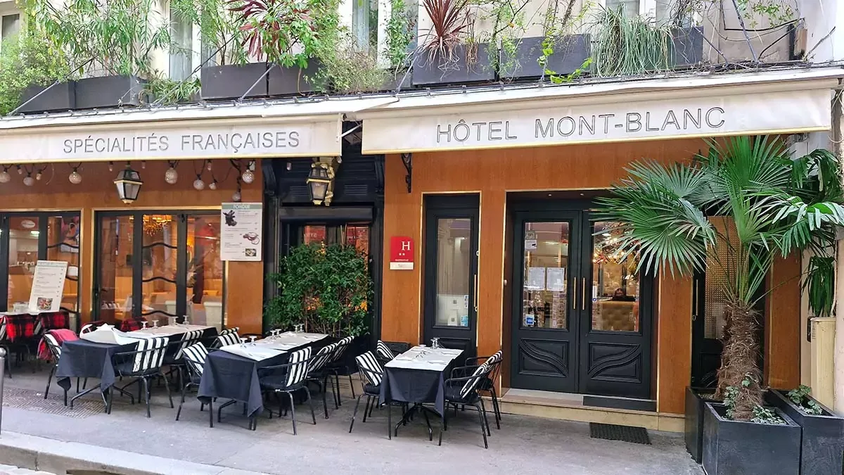 Hôtel Mont-Blanc façade