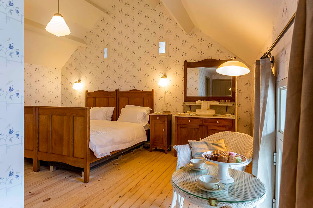 Dormitorio del alojamiento con desayuno