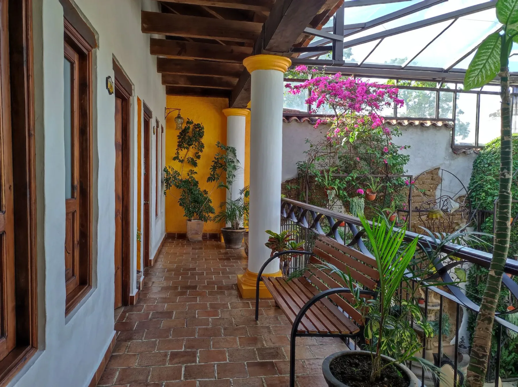 Hotel hallway