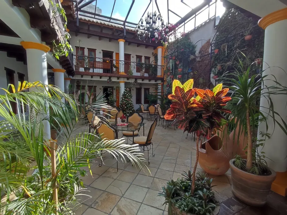 Central patio