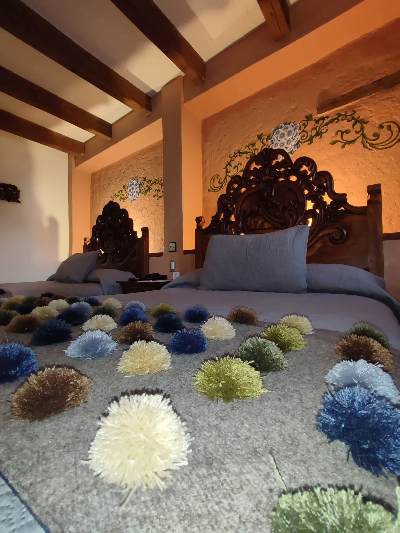 Standard room beds