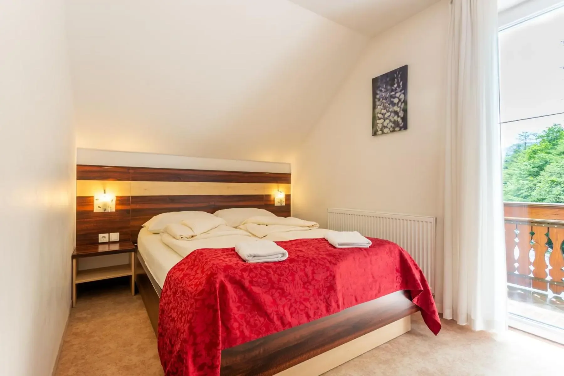 Habitación doble con balcón