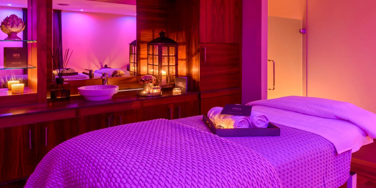 Sala de tratamientos del spa