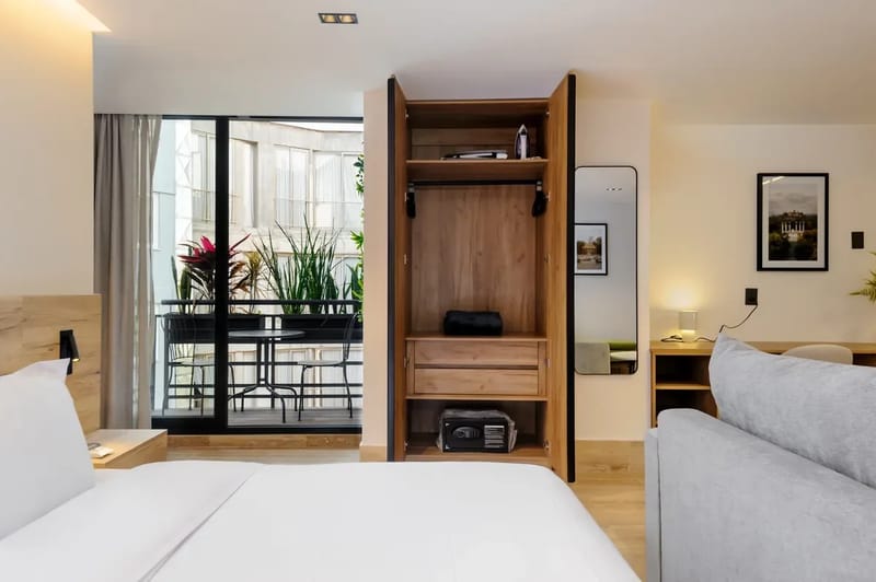 Deluxe Loft w/ Balcony in Parque Mexico